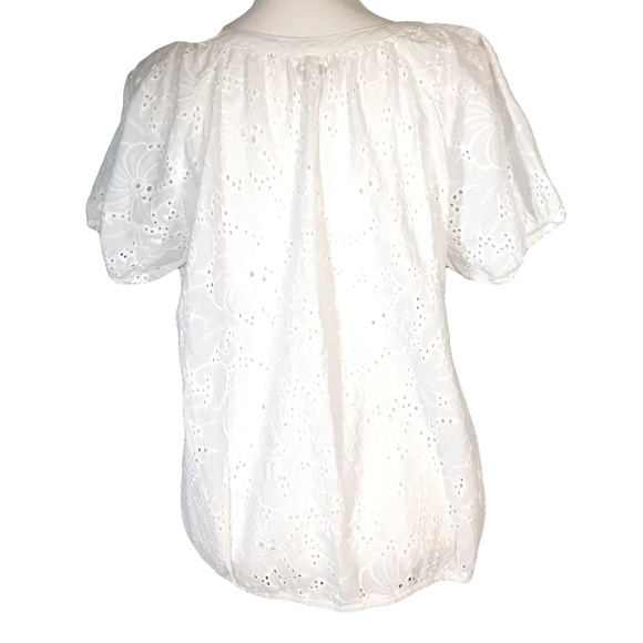 GRAND & GREENE White with Eyelet Design Size XL - Picture 4 of 6